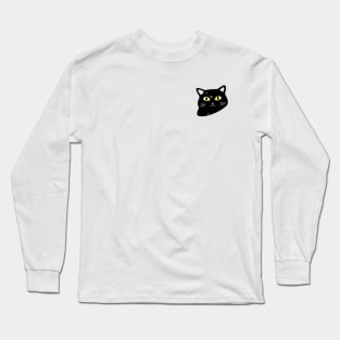 CUTE BLACK CAT Long Sleeve T-Shirt